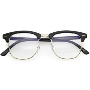 Liza Angel spectacles frames Blue Light Blocking Glasses for Reading, Black, Unisex