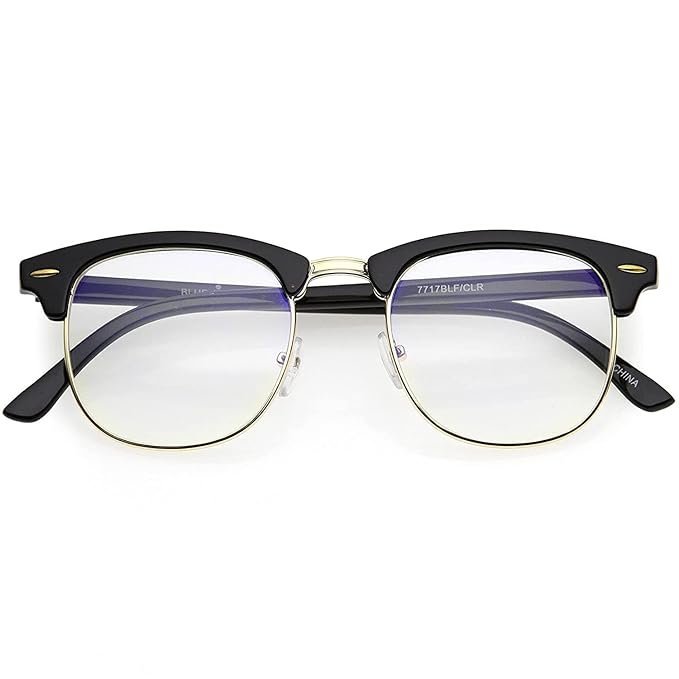 Liza Angel spectacles frames Blue Light Blocking Glasses for Reading, Black, Unisex
