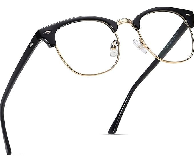 Liza Angel spectacles frames Blue Light Blocking Glasses for Reading, Black, Unisex - Image 6