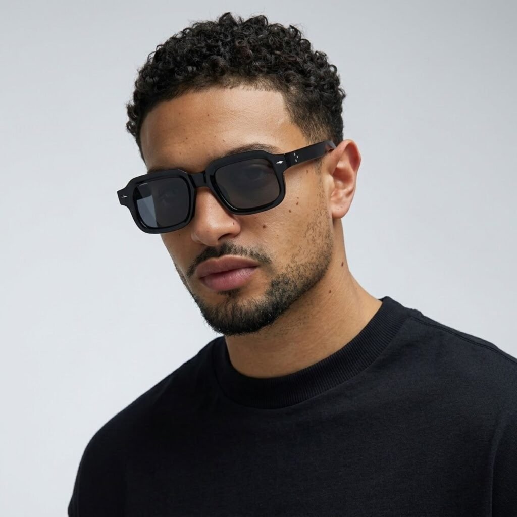 Rectangular Sunglasses for Men & Women | UV400 Protected Retro Square Eyewear