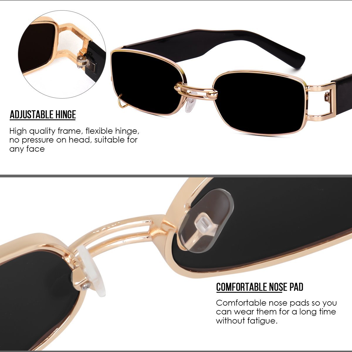 Liza Angel MC Stan Premium UV100% Sunglasses For Women, - Image 2