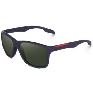 Liza Angel Unisex Square 100% UV Protected Classic Retro Style Trendy Sunglass For Men And Women