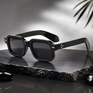 Rectangular Sunglasses for Men & Women | UV400 Protected Retro Square Eyewear