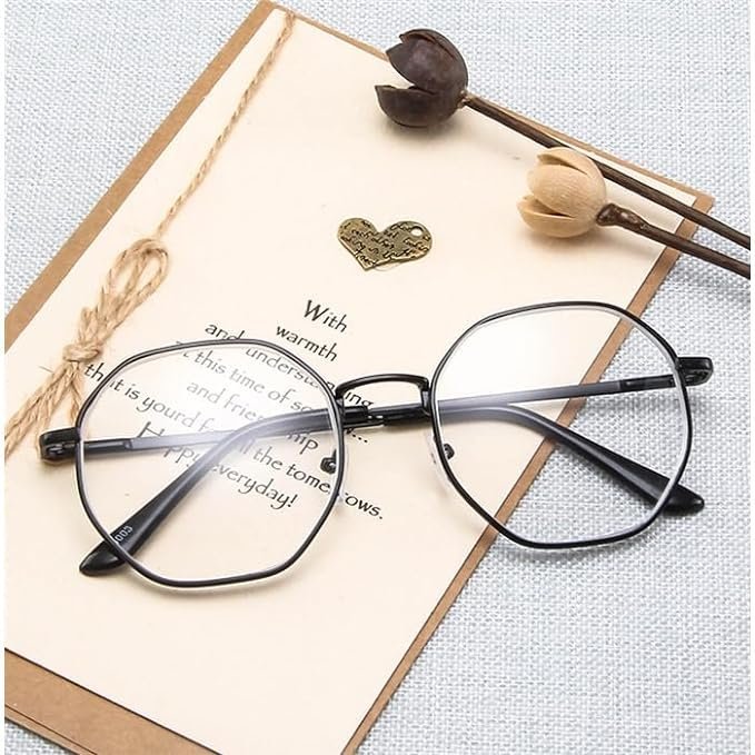 Liza Angel Blue Light Blocking Reading Glasses with Anti-Fog Lens, Black Frames