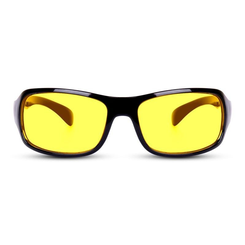 Liza Angel, Yellow Lens, Black Frame, Driving Sunglasses, for Men and Women, - Image 2