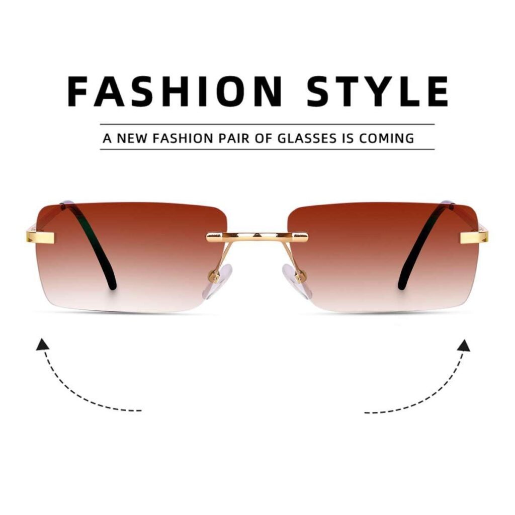 Liza Angel Rectangular Sunglasses for Men & Women