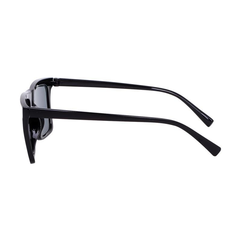 Liza Angel UV Protection, Toughened Glass Lens Butterfly, Over-sized, Rectangular Sunglasses (55)  (For Men & Women, Black)