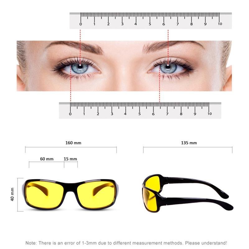 Liza Angel, Yellow Lens, Black Frame, Driving Sunglasses, for Men and Women, - Image 6