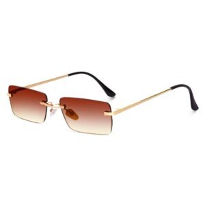 Liza Angel EYEWEAR Unisex Adult Rimless UV Protection Sunglasses