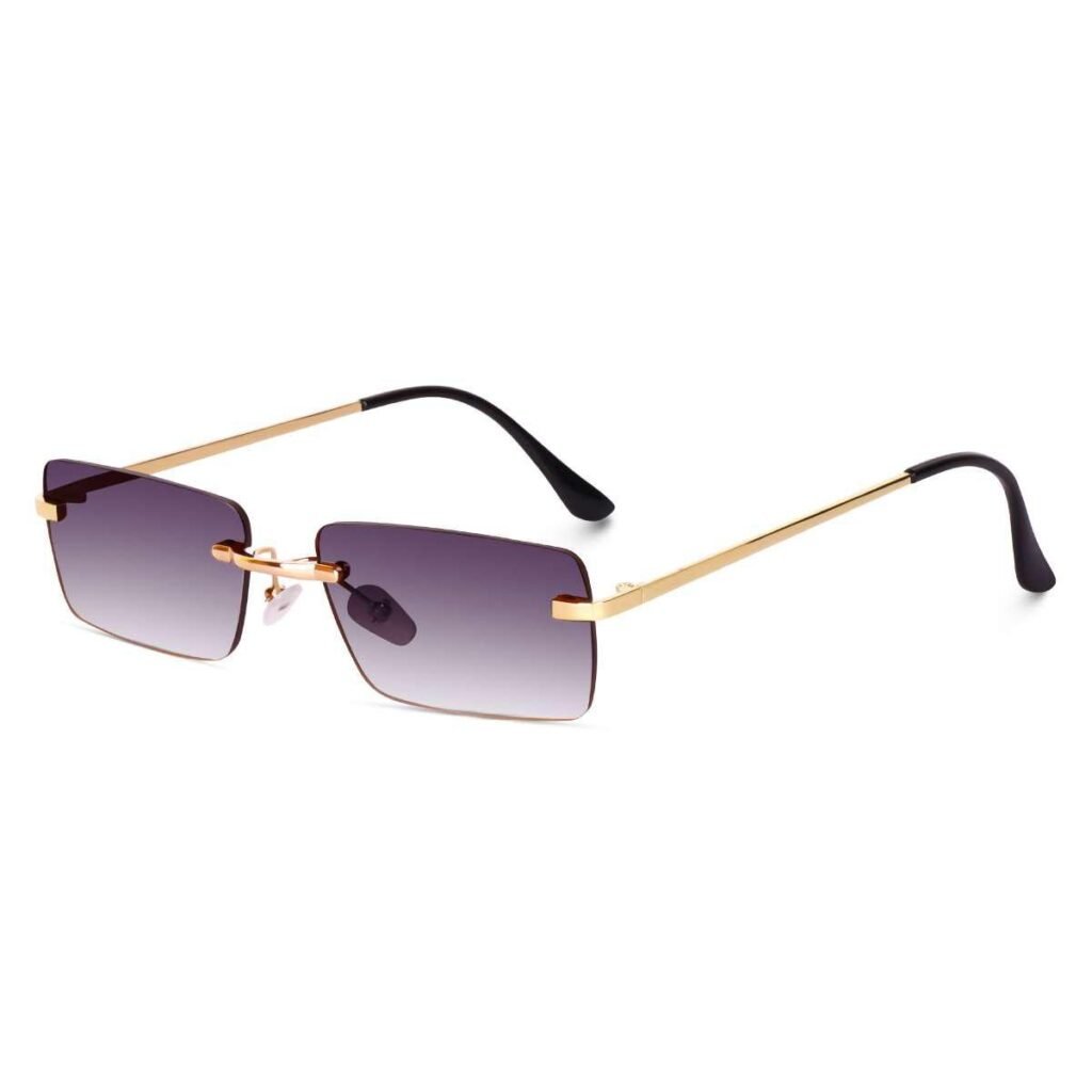Liza Angel EYEWEAR Unisex Adult Rimless UV Protection Sunglasses