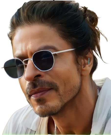 Pathan Sunglasses with UV100%, Silver Frame, Unisex - Image 6